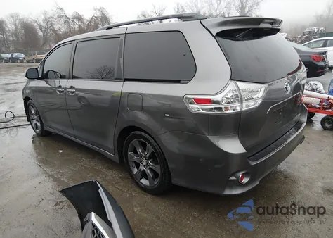 2016 Toyota Sienna Se 8 Passenger из США, поврежденный, VIN 5TDXK3DC7GS691775